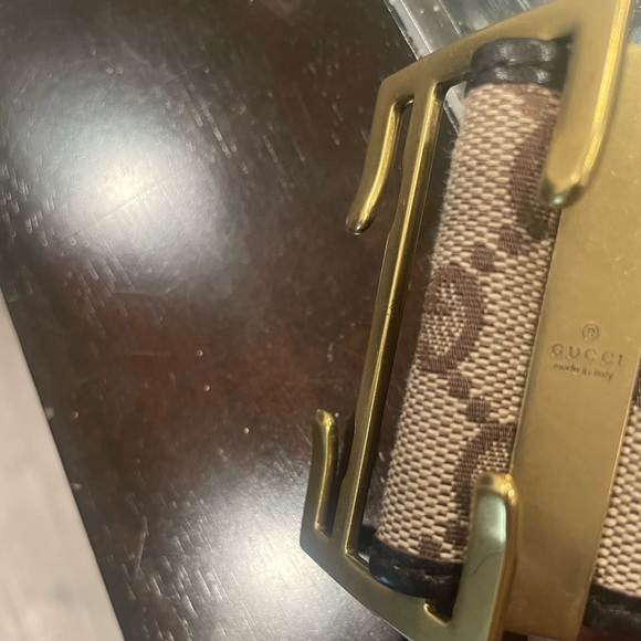 AUTHENTIC GUCCI monogram Belt - Picture 6 of 7
